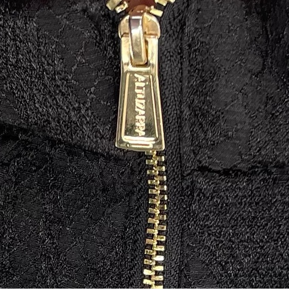 Altuzarra for Target Python Jacquard Print Pencil Skirt Front Slit Black Size 10 - Picture 5 of 6